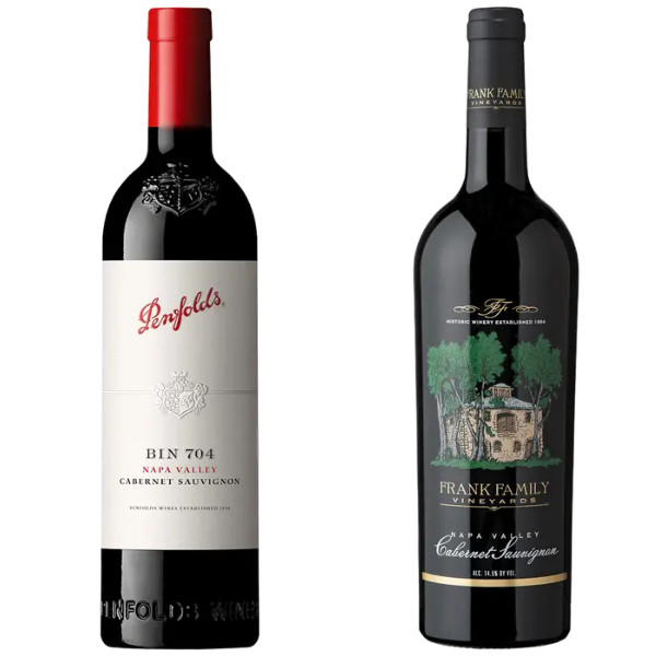 Penfolds and Frank Family, Cabernet sauvignon  tasting event