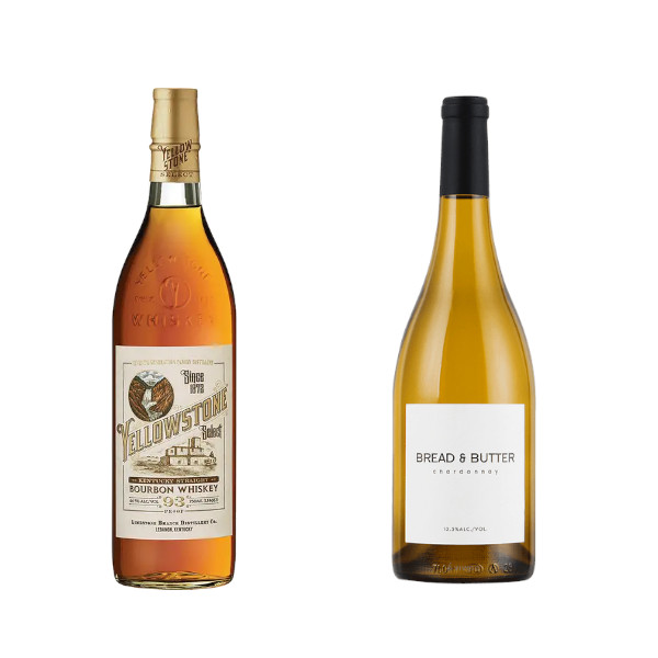 Bread & Butter assorted wines, Yellow Stone, Bourbon tasting event