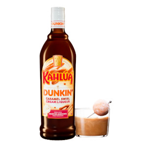  Kahlua Dunkin caramel and Absolut vodka  tasting event