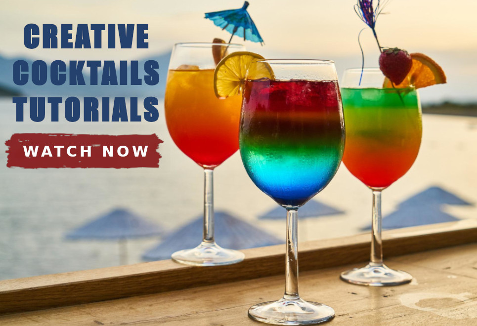 creative cocktail tutorials