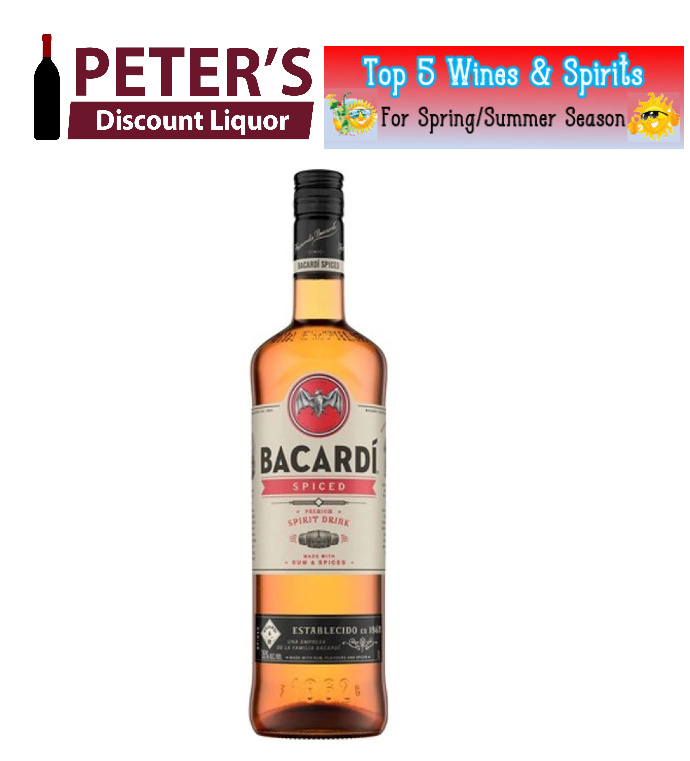 4. Bacardi Spiced Rum: